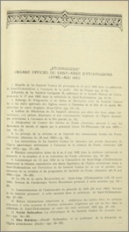 "Etchmiadzine" organe officiel du Saint-Siège d'Etchmiadzine (Avril-Mai 1992)