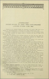 "Etchmiadzine" organe officiel du Saint-Siège d’Etchmiadzine (Janvier-Février-Mars 1993)