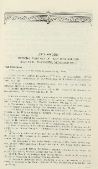 "Etchmiadzin" official monthly of Holy Etchmiadzin (October-November-December 1995)