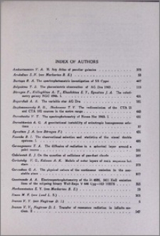 Index of authors