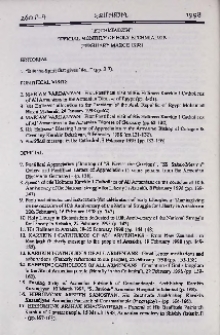 "Etchmiadzin" official monthly of Holy Etchmiadzin (February-March 1998)
