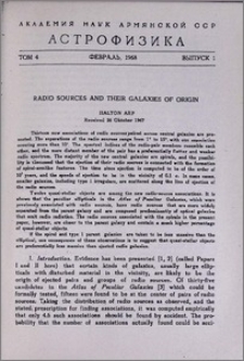 Radio sources and their galaxies of origin
