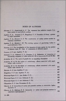 Index of authors