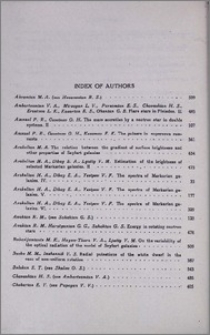 Index of authors