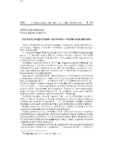 Մի դրվագ զինատար շարժման պատմությունից