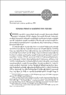 Հայկական օդուժը եւ նավատորմը 1918–1920 թթ․
