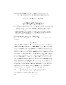 On the derivatives of the Heun functions