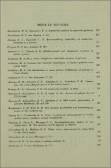 Index of authors 1977