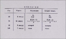 Опечатки