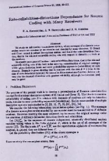 Rate-reliabilities-distortions dependence for source coding with many receivers