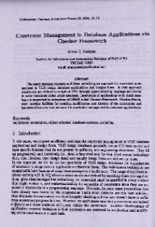 Constraint management in database applications via Checker Framework