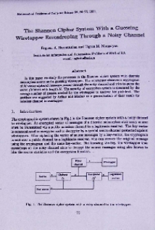 The Shannon cipher system with a guessing wiretapper eavesdroping through a noisy channel