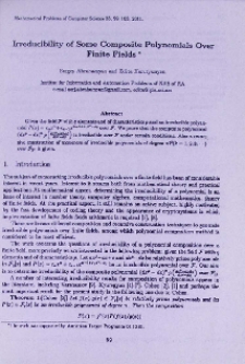 Irreducibility of some composite polynomials over finite fields