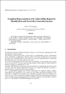 Graphical Representations of E-Achievability Region for Identification and Secret-Key Generation System