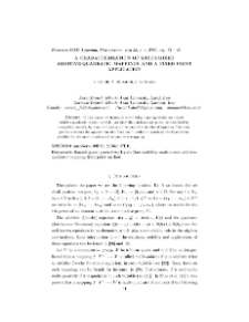 A characterization of multi-mixed additive-quadratic mappings and a fixed point application