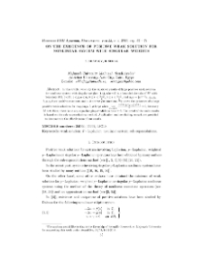 On the existence of positive weak solution for nonlinear system with singular weights