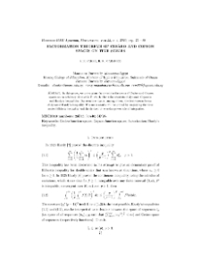 Factorization theorems of Cesàro and Copson spaces on time scales