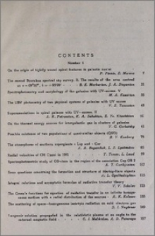 Contents of the journal „Astrophysics“ v. 20, 1984