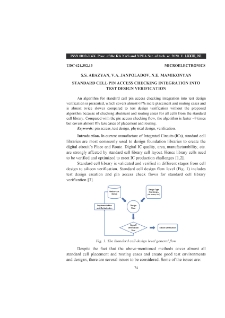 Standard cell pin access checking integration into test design verification