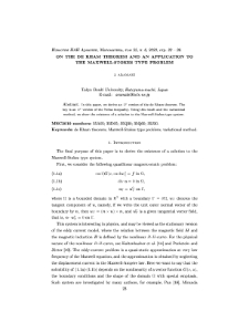 On the de Rham theorem and an application to the Maxwell-Stokes type problem
