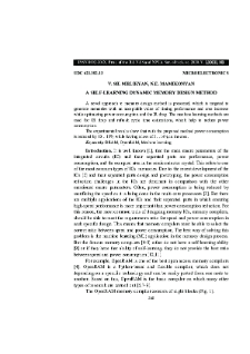 A Self-Learning Dynamic Memory Design Method