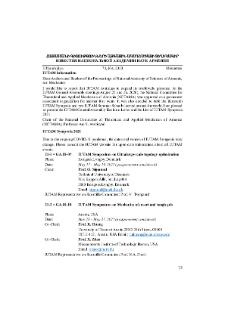 IUTAM information