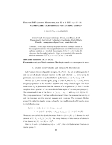 Conjugate transforms on Dyadic group