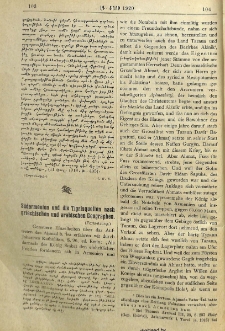 Südarmenien und die Tigrisquellen nach griechischen und arabischen Geographen