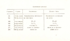 Замеченные опечатки