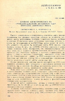 О молекулярной структуре нейрорецепторов