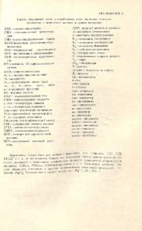 Список сокращений часто употребляемых слов, терминов, символов физических и химических величин и единиц измерения
