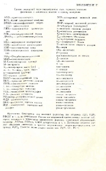 Список сокращений часто употребляемых слов, терминов, символов физических и химических величин и единиц измерения
