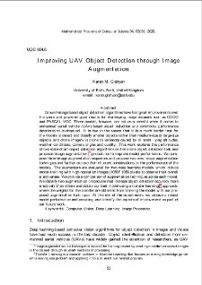 Improving UAV Object Detection through Image Augmentation