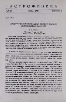 Электрический потенциал несферических межзвездных пылинок
