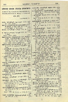 Լիակատար ցուցակ հայերէն լրագիրներու, որոնք կը գտնուին Մխիթարեան Մատենադարանի մէջ ի Վիեննա 1794-1921