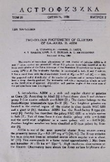 Two-colour photometry of clusters of galaxies. III. A2256