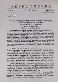 Галактики Маркаряна как источники далекого инфракрасного излучения