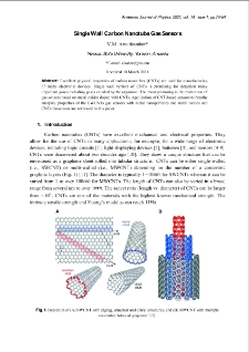 Single Wall Carbon Nanotube Gas Sensors
