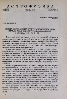 Первый Бюраканский спектральный обзор неба. Звезды поздних спектральных классов. II. Полоса +41º ≤δ≤ +45º