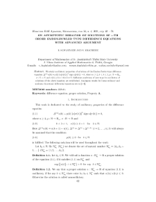 On asymptotic behavior of solutionsof n-th order Emden-Fowler type difference equations with advanced argument