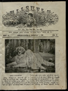 Աւետաբեր մանկանց, 1909, հատոր ԼԸ, թիւ 10 (1 Հոկտեմբեր)