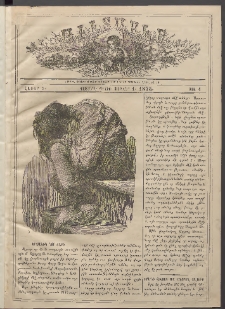 Աւետաբեր տղայոց համար, 1875, հատոր Դ, թիւ 1 (Յունուար 1)