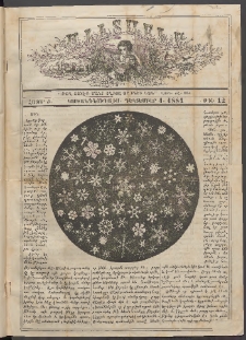 Աւետաբեր տղայոց համար, 1881, հատոր Ժ, թիւ 12 (Դեկտեմբեր 1)