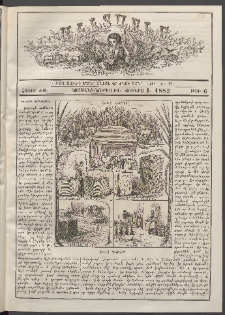 Աւետաբեր տղայոց համար, 1882, հատոր ԺԱ, թիւ 6 (Յունիս 1)