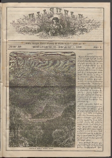Աւետաբեր տղայոց համար, 1890, հատոր ԺԹ, թիւ 1 (Յունուար 1)