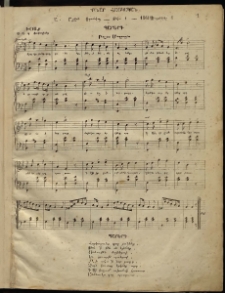 Քնար հայկական հանդէս, 1861, Ա շրջան, թիւ 1 (Սեպտեմբեր 1)