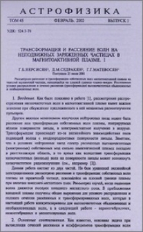Трансформация и рассеяние волн на неподвижных заряженных частицах в магнитоактивной плазме. I