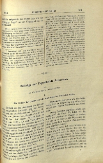 Beiträge zur Urgeschichte Armeniens