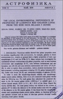 The local environmental dependence of properties of luminous red galaxies (LRGs) from the SDSS data release 6 (SDSS6)