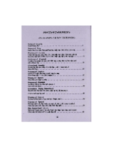 Բովանդակություն; Contents